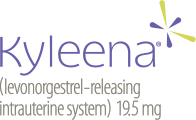 Kyleena (levonorgestrel-releasing intrauterine system) 19.5 mg tablets logo Kyleena (levonorgestrel-releasing intrauterine system) 19.5 mg logo